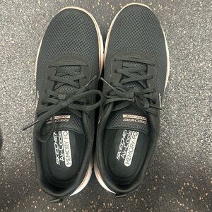 Skechers Men's Black Memory Foam Athletic Shoes